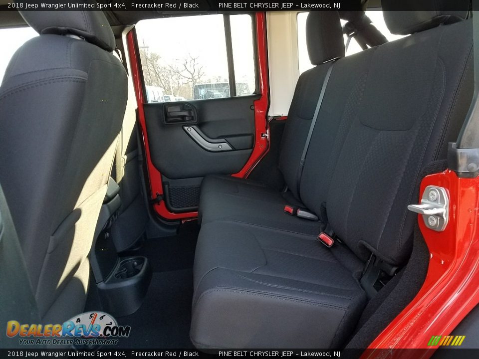 2018 Jeep Wrangler Unlimited Sport 4x4 Firecracker Red / Black Photo #6