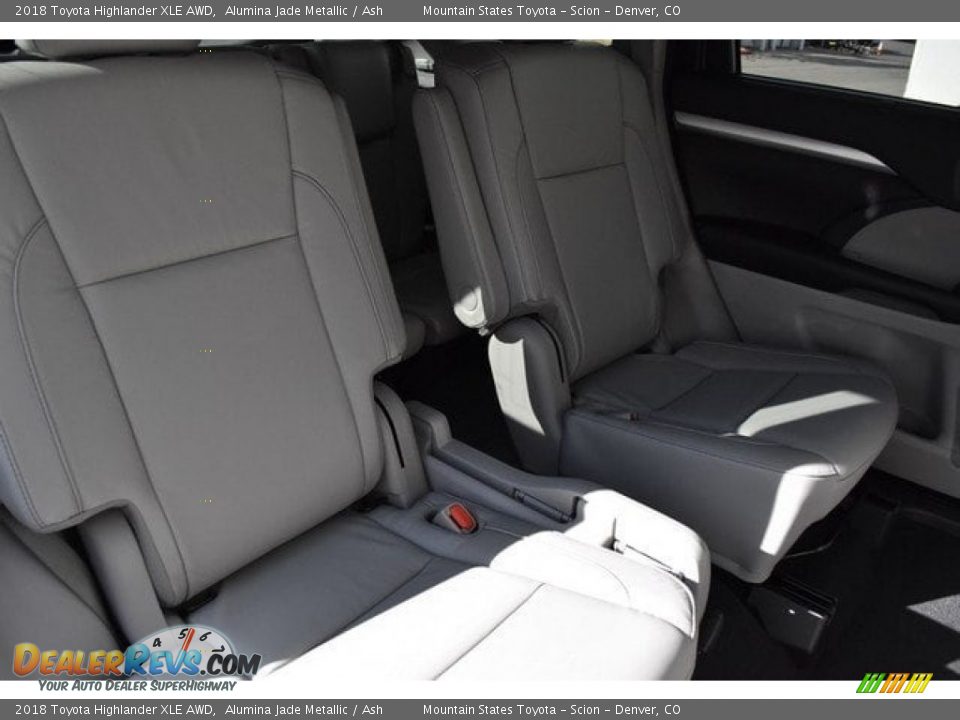 2018 Toyota Highlander XLE AWD Alumina Jade Metallic / Ash Photo #20