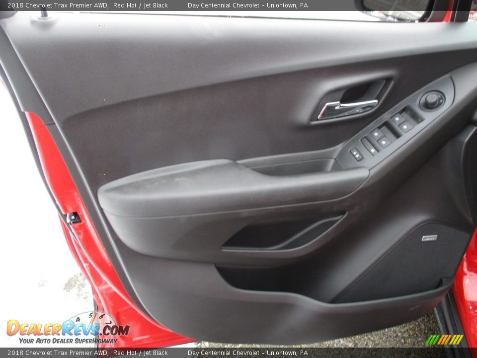 2018 Chevrolet Trax Premier AWD Red Hot / Jet Black Photo #4
