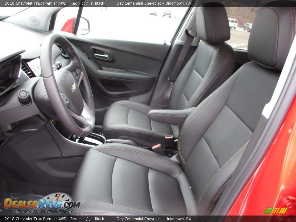 2018 Chevrolet Trax Premier AWD Red Hot / Jet Black Photo #11