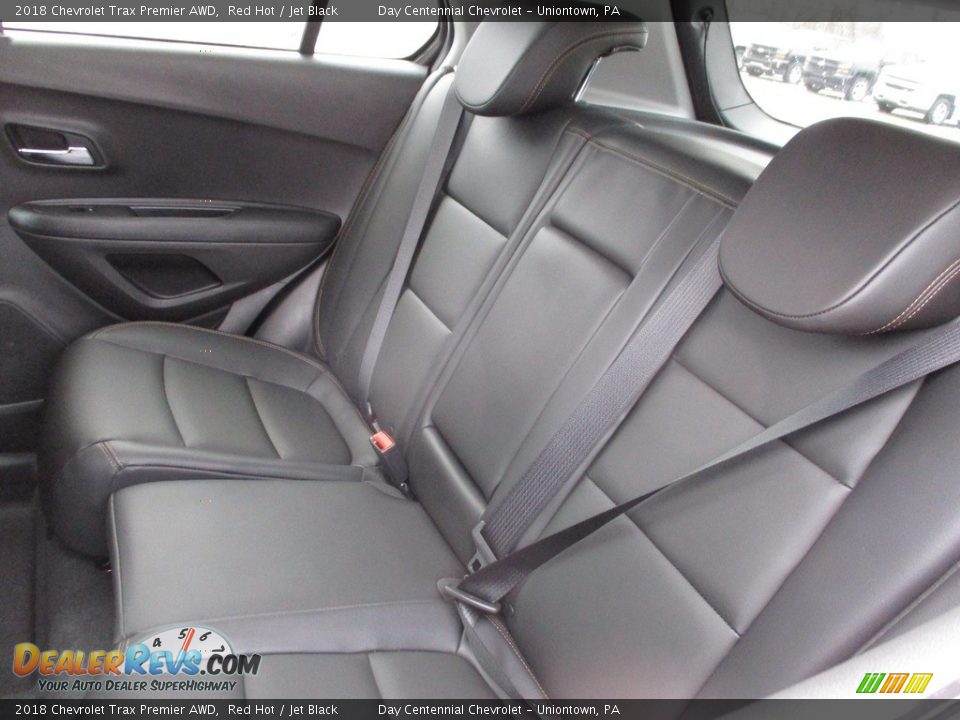 2018 Chevrolet Trax Premier AWD Red Hot / Jet Black Photo #12
