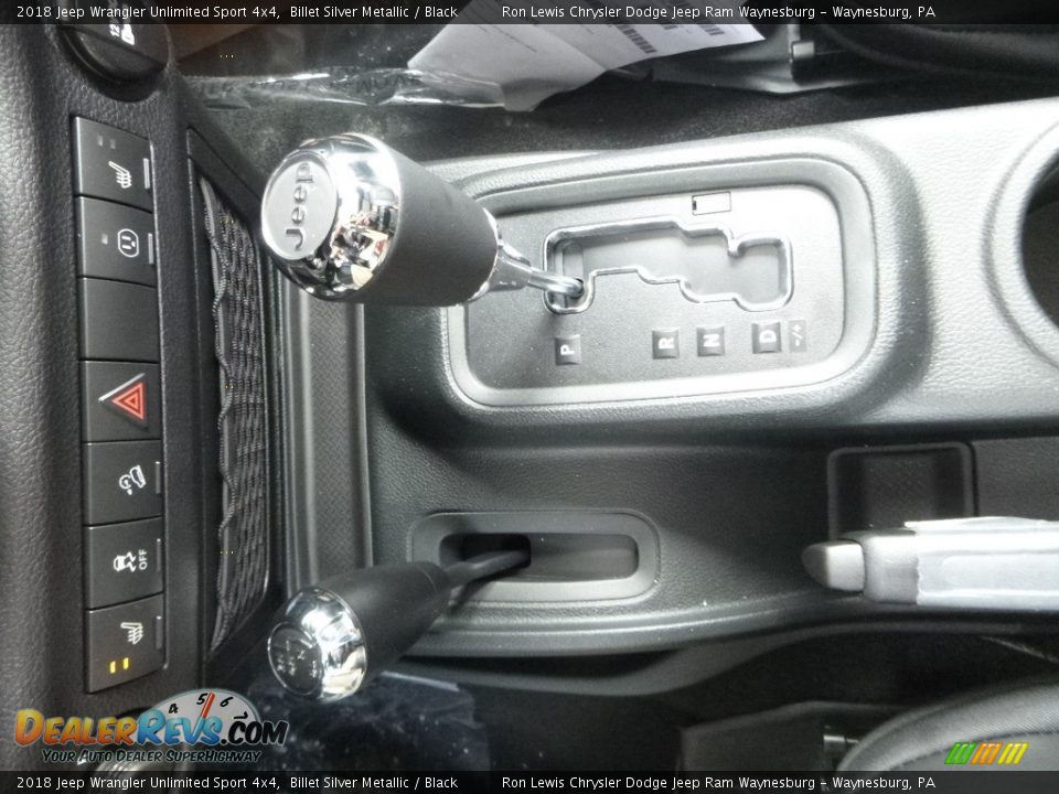 2018 Jeep Wrangler Unlimited Sport 4x4 Billet Silver Metallic / Black Photo #20