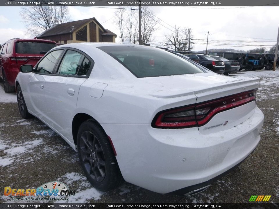 2018 Dodge Charger GT AWD White Knuckle / Black Photo #3