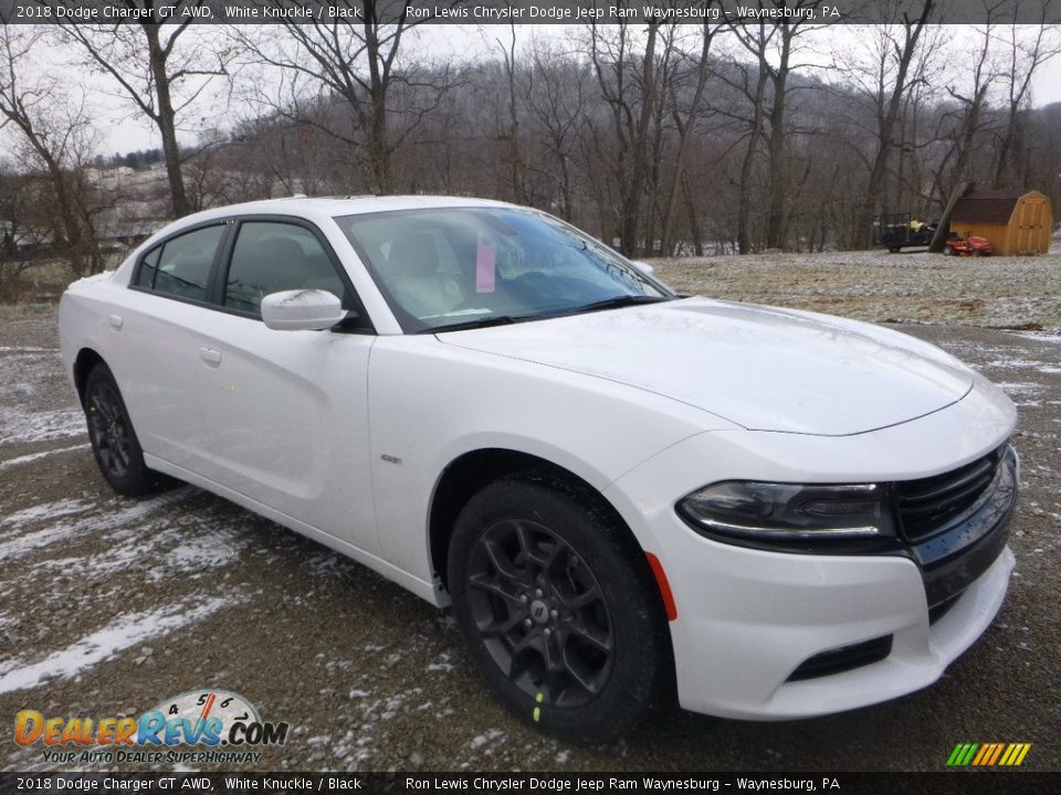 2018 Dodge Charger GT AWD White Knuckle / Black Photo #7