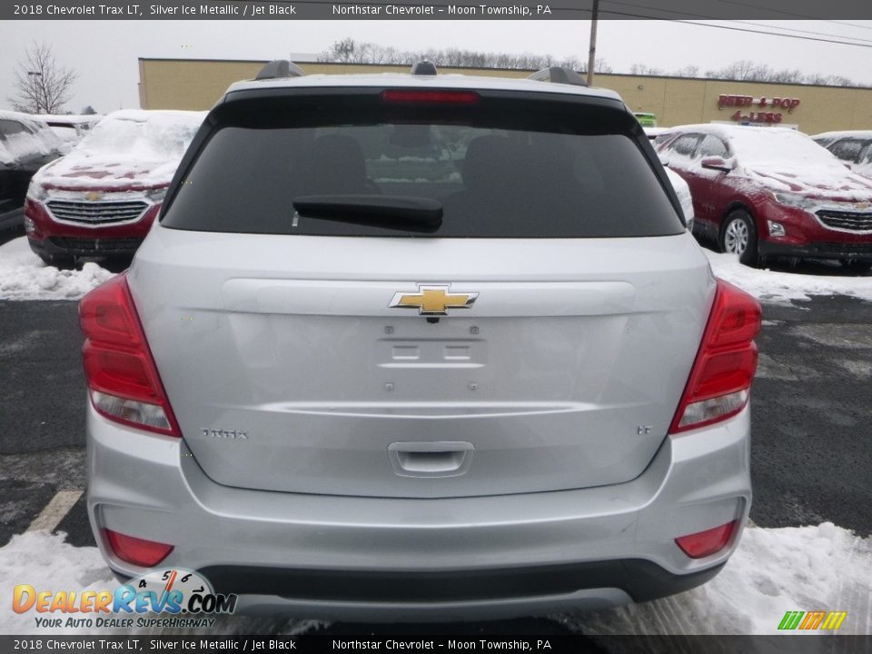 2018 Chevrolet Trax LT Silver Ice Metallic / Jet Black Photo #4
