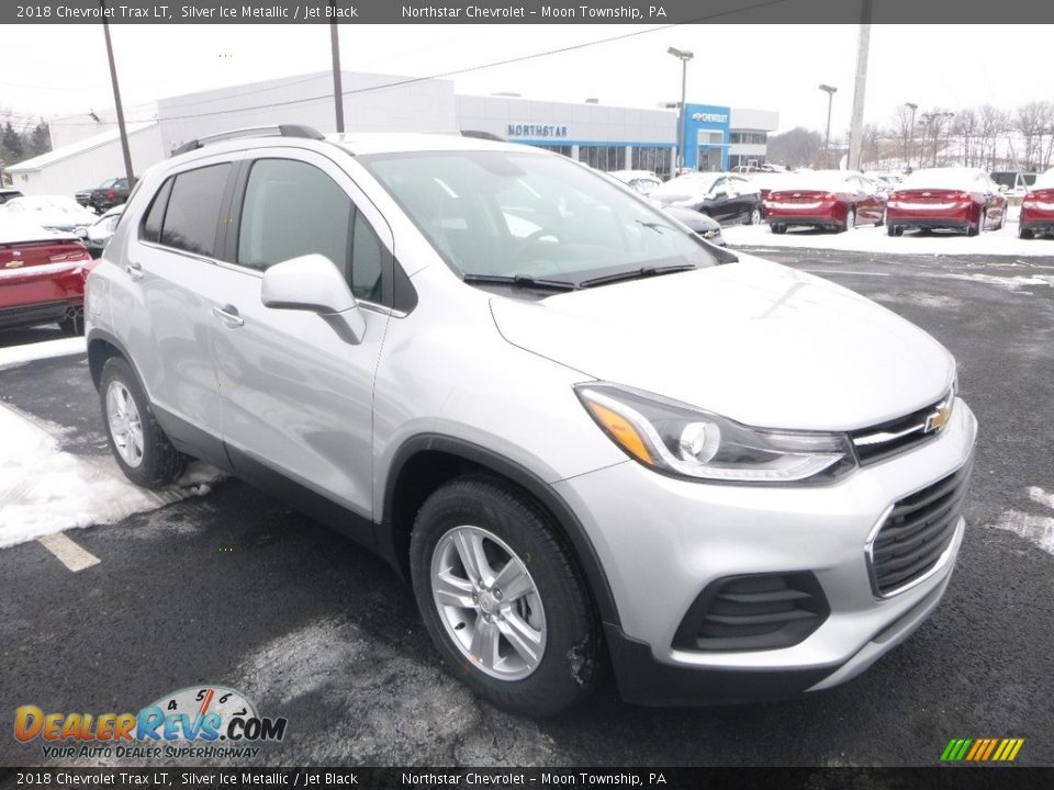 2018 Chevrolet Trax LT Silver Ice Metallic / Jet Black Photo #7