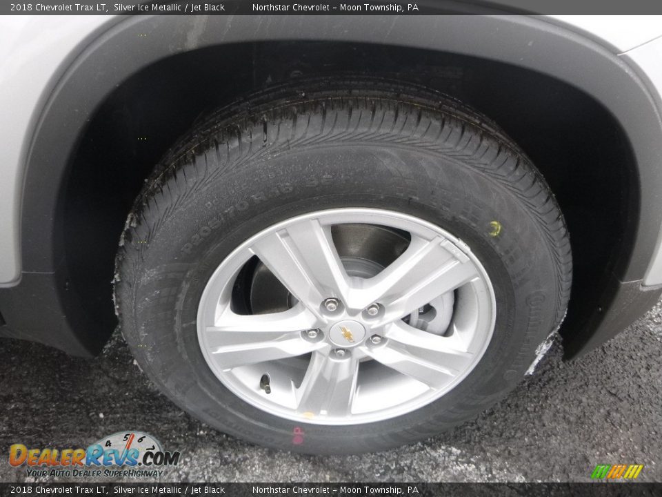 2018 Chevrolet Trax LT Silver Ice Metallic / Jet Black Photo #9