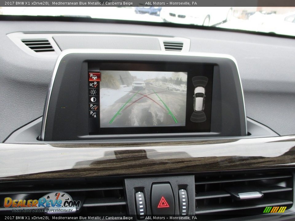 2017 BMW X1 xDrive28i Mediterranean Blue Metallic / Canberra Beige Photo #18