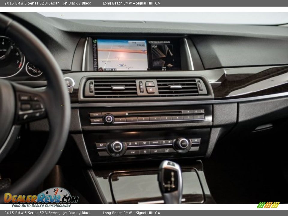 2015 BMW 5 Series 528i Sedan Jet Black / Black Photo #5