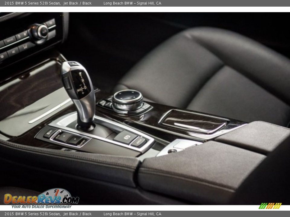 2015 BMW 5 Series 528i Sedan Jet Black / Black Photo #16