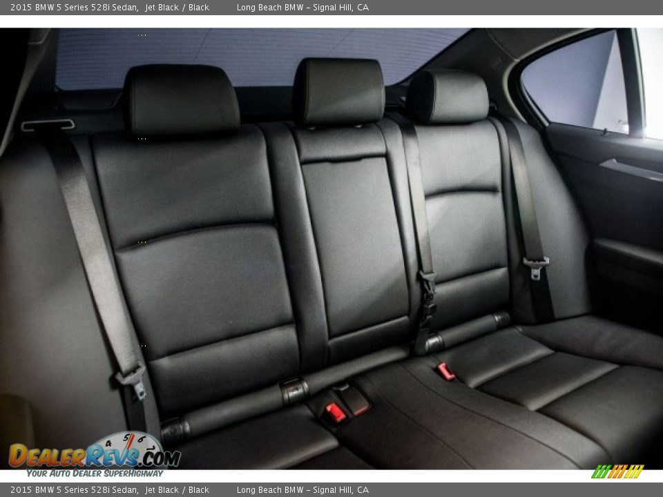2015 BMW 5 Series 528i Sedan Jet Black / Black Photo #27