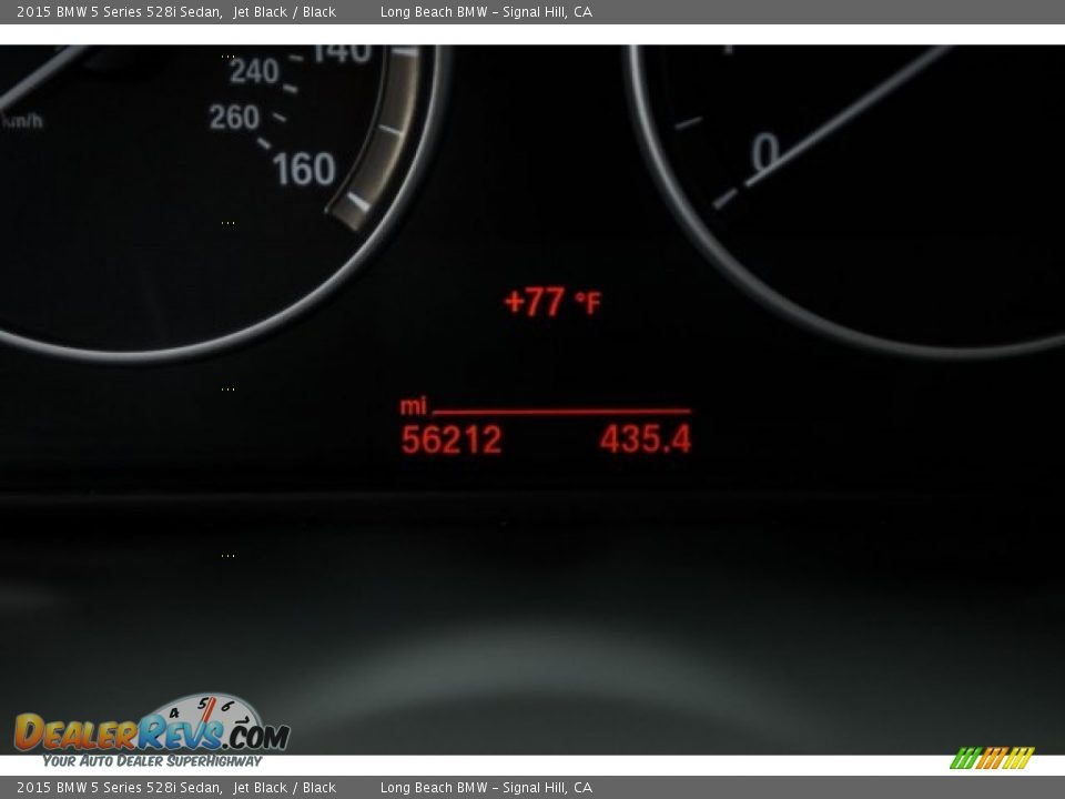 2015 BMW 5 Series 528i Sedan Jet Black / Black Photo #29