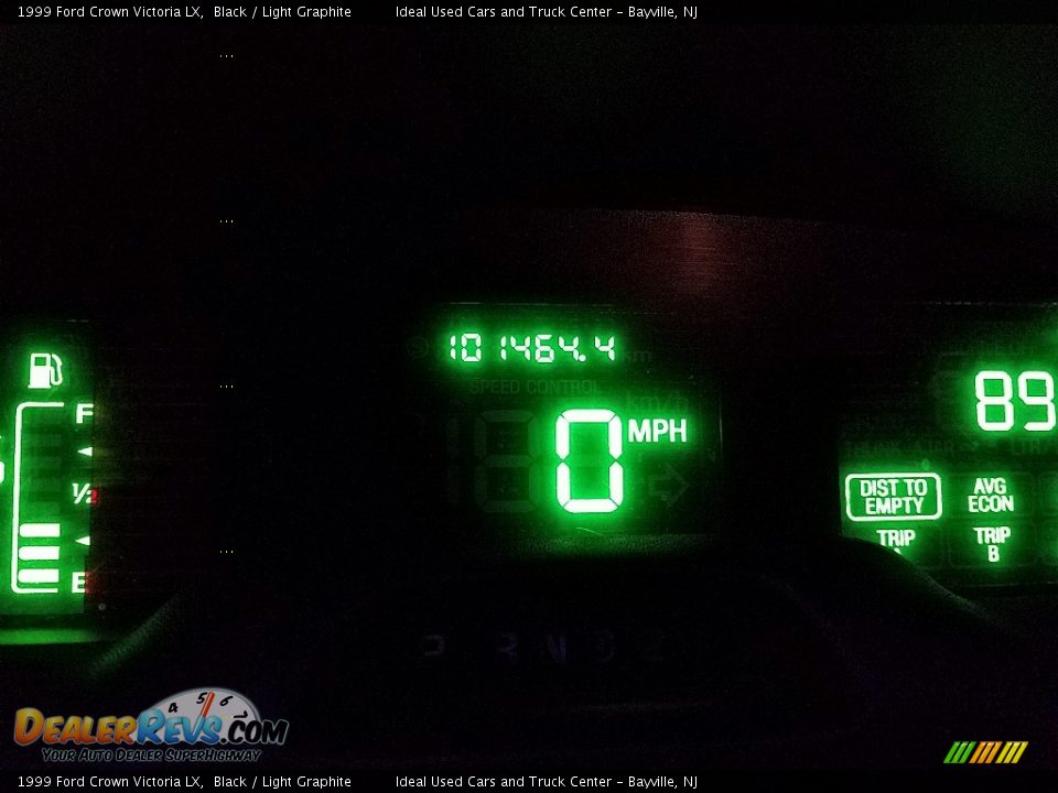 1999 Ford Crown Victoria LX Black / Light Graphite Photo #6