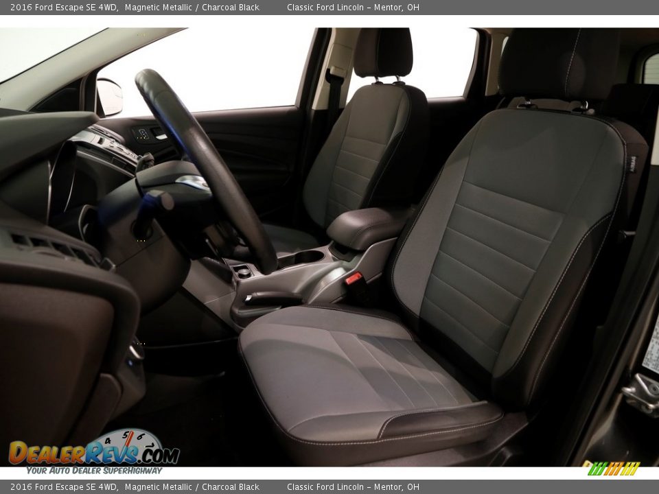 2016 Ford Escape SE 4WD Magnetic Metallic / Charcoal Black Photo #5