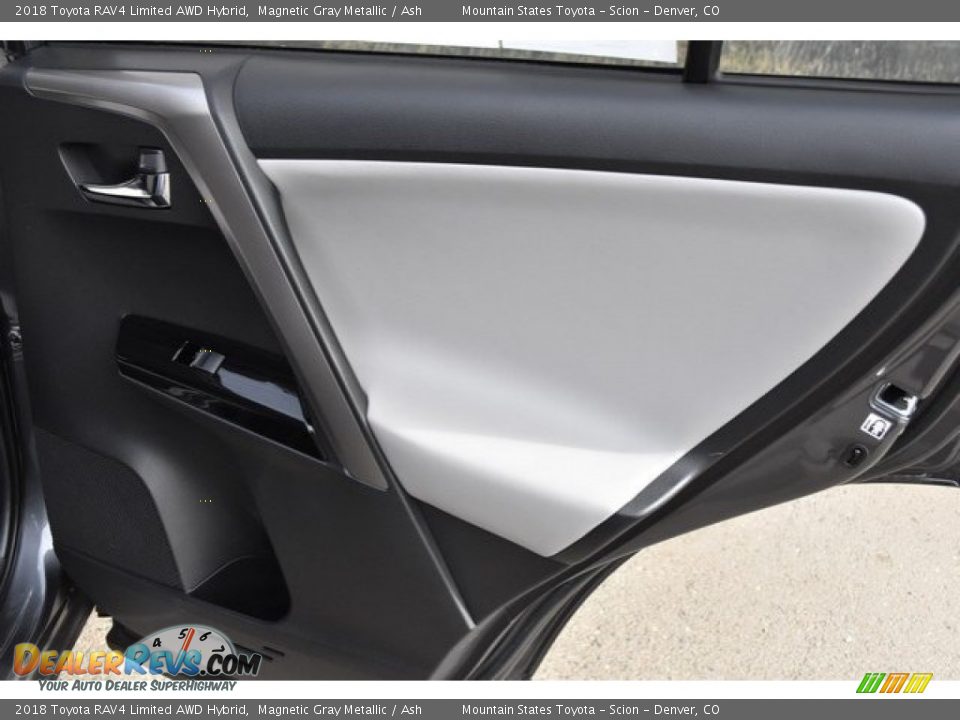 2018 Toyota RAV4 Limited AWD Hybrid Magnetic Gray Metallic / Ash Photo #23