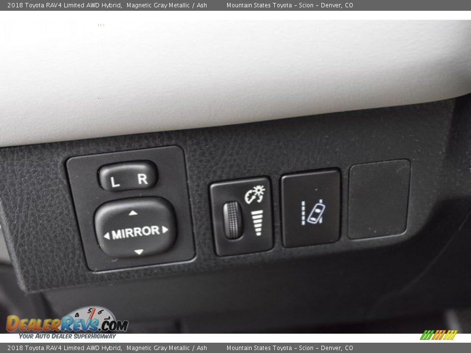 2018 Toyota RAV4 Limited AWD Hybrid Magnetic Gray Metallic / Ash Photo #26