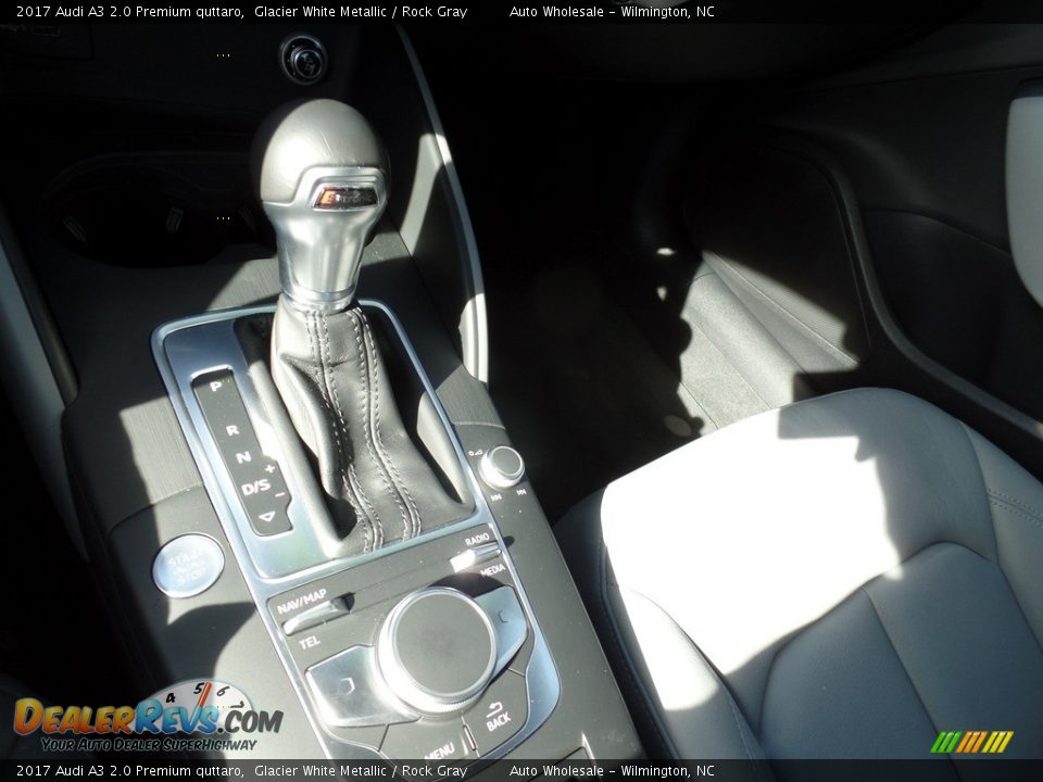 2017 Audi A3 2.0 Premium quttaro Glacier White Metallic / Rock Gray Photo #20