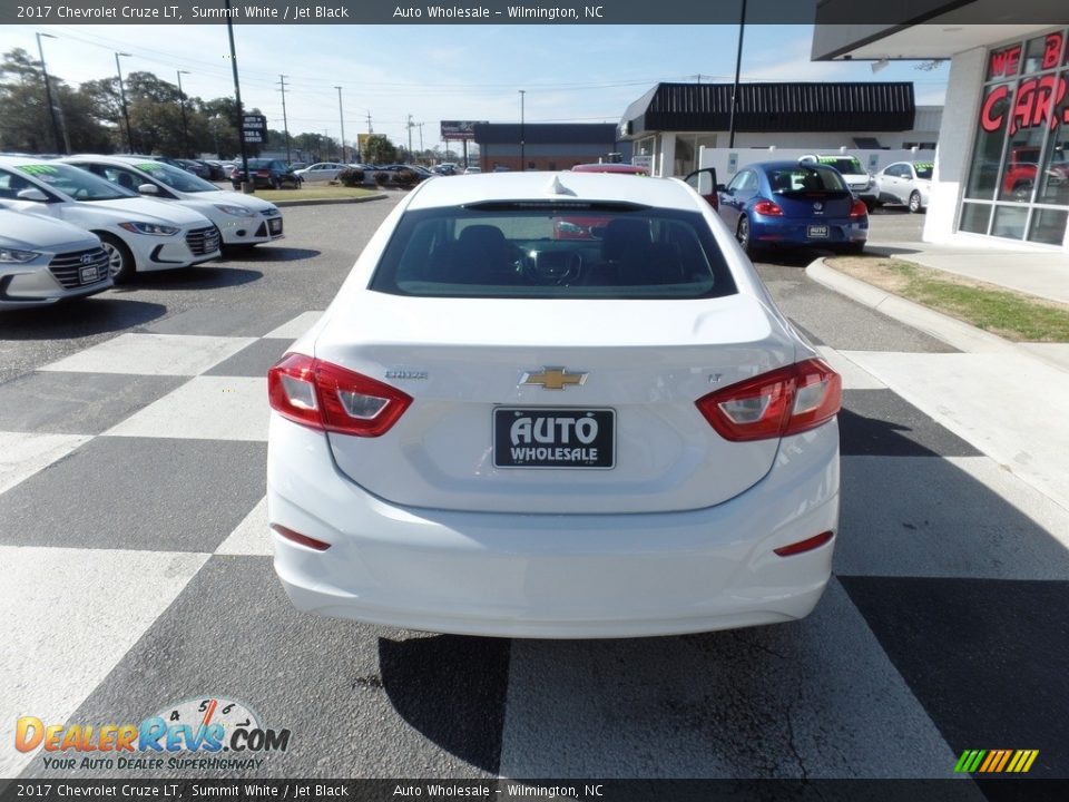 2017 Chevrolet Cruze LT Summit White / Jet Black Photo #4