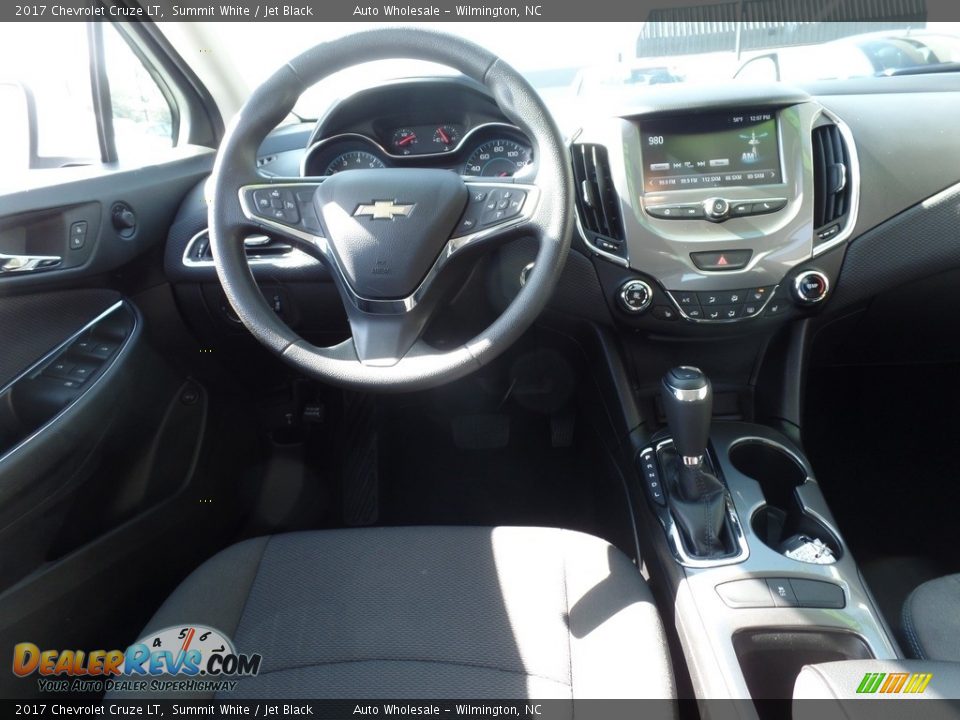 2017 Chevrolet Cruze LT Summit White / Jet Black Photo #15
