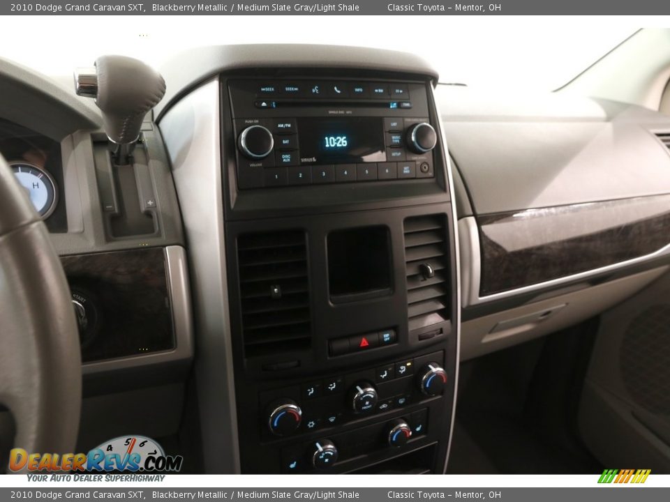 2010 Dodge Grand Caravan SXT Blackberry Metallic / Medium Slate Gray/Light Shale Photo #8