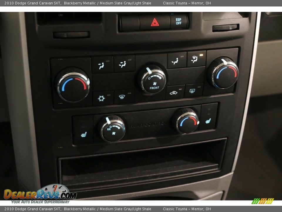 2010 Dodge Grand Caravan SXT Blackberry Metallic / Medium Slate Gray/Light Shale Photo #9