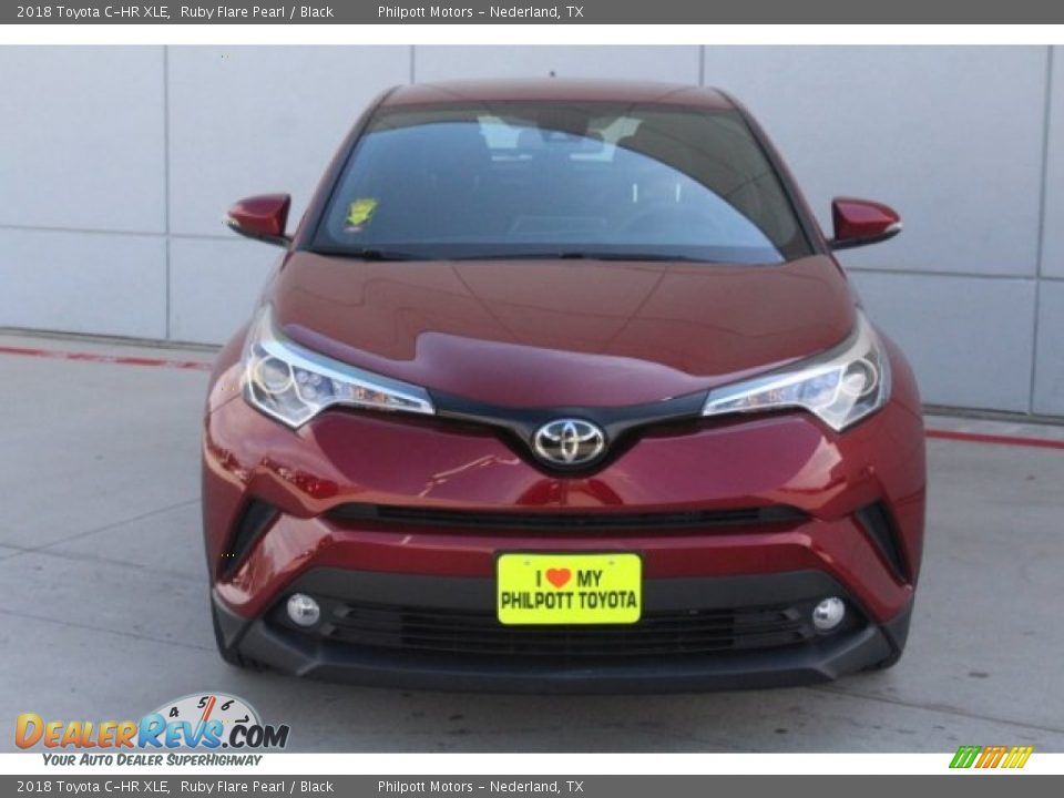 2018 Toyota C-HR XLE Ruby Flare Pearl / Black Photo #2