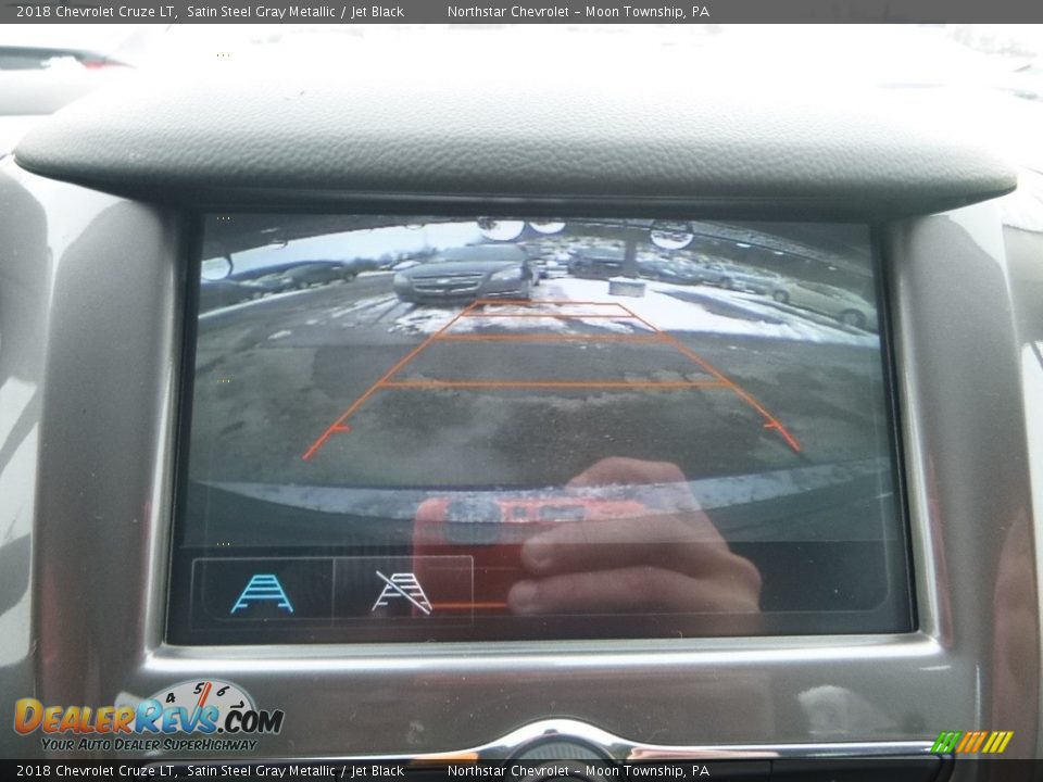 2018 Chevrolet Cruze LT Satin Steel Gray Metallic / Jet Black Photo #19