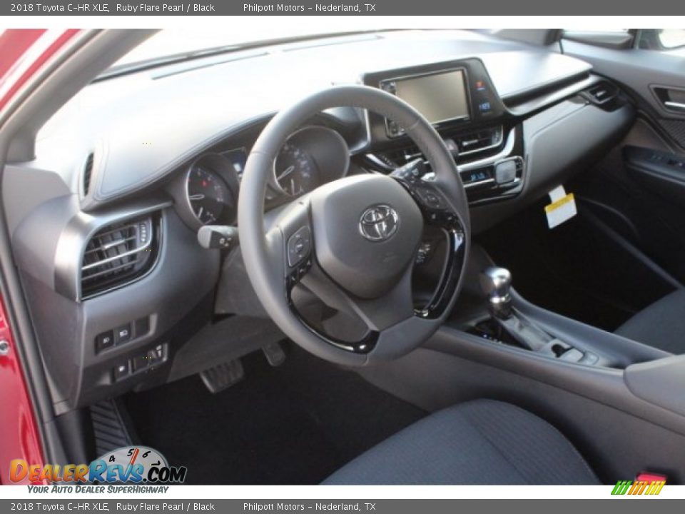 2018 Toyota C-HR XLE Ruby Flare Pearl / Black Photo #13