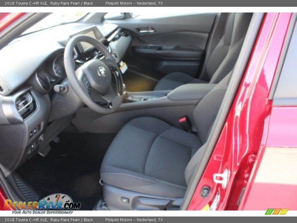 2018 Toyota C-HR XLE Ruby Flare Pearl / Black Photo #14