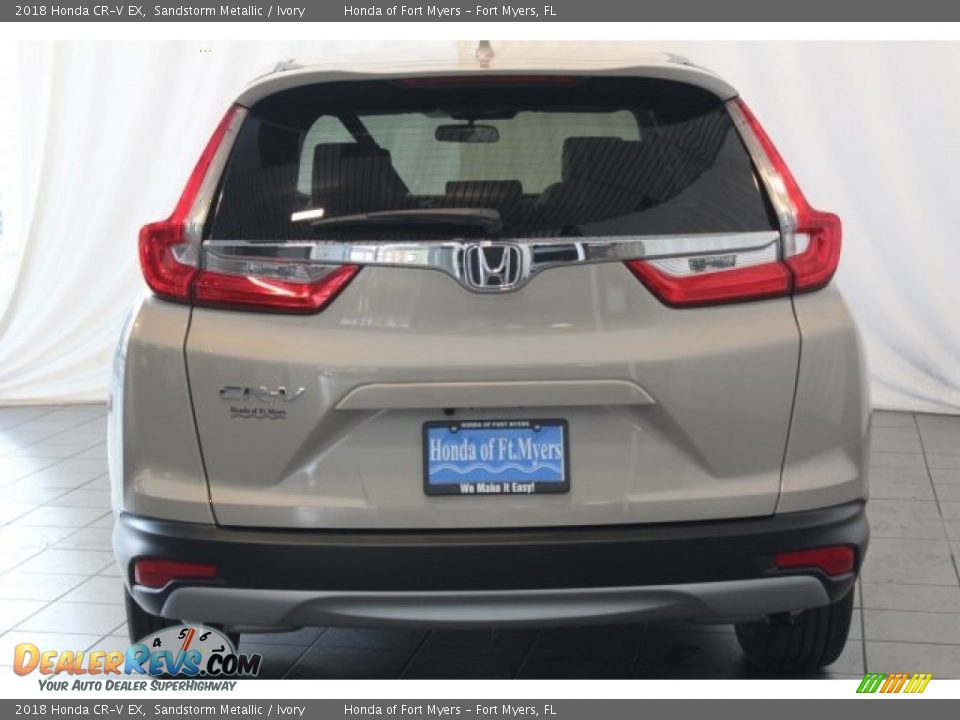 2018 Honda CR-V EX Sandstorm Metallic / Ivory Photo #7
