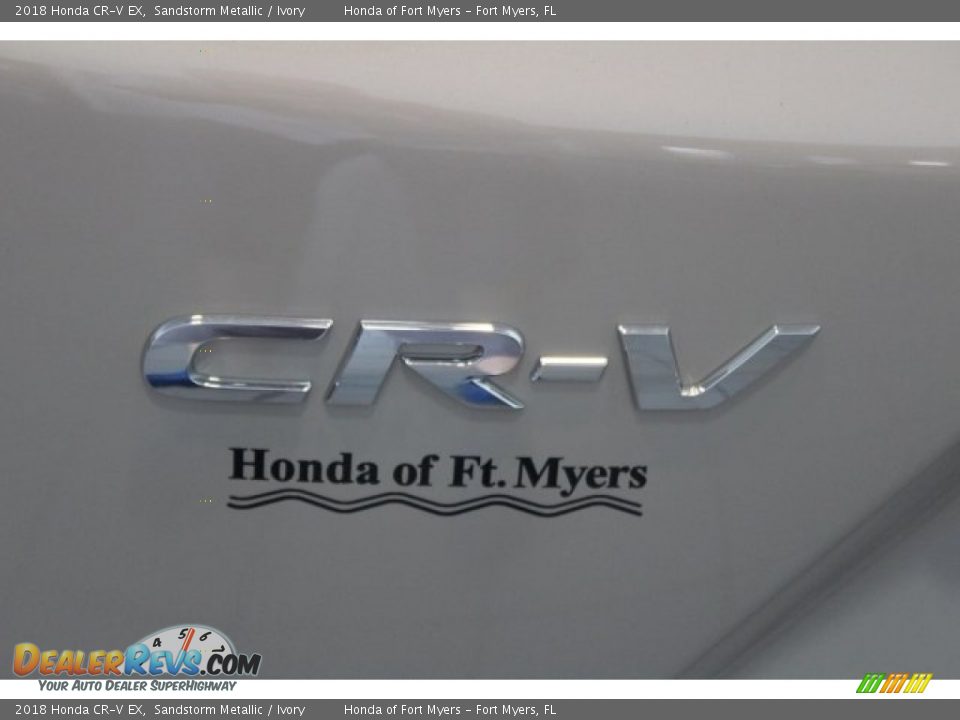 2018 Honda CR-V EX Sandstorm Metallic / Ivory Photo #8