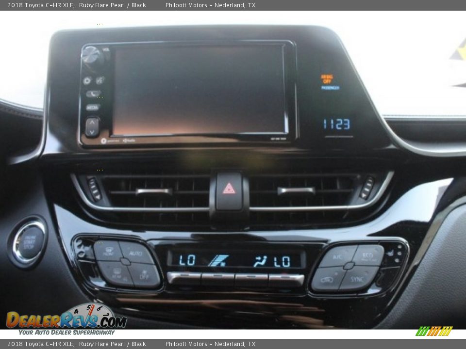 2018 Toyota C-HR XLE Ruby Flare Pearl / Black Photo #16