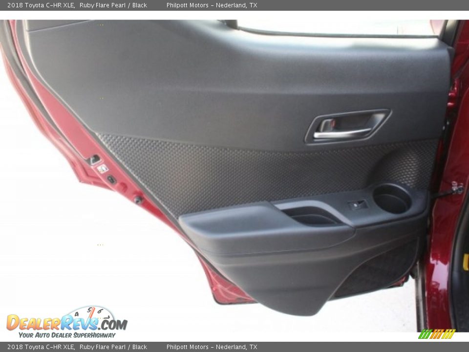 2018 Toyota C-HR XLE Ruby Flare Pearl / Black Photo #23