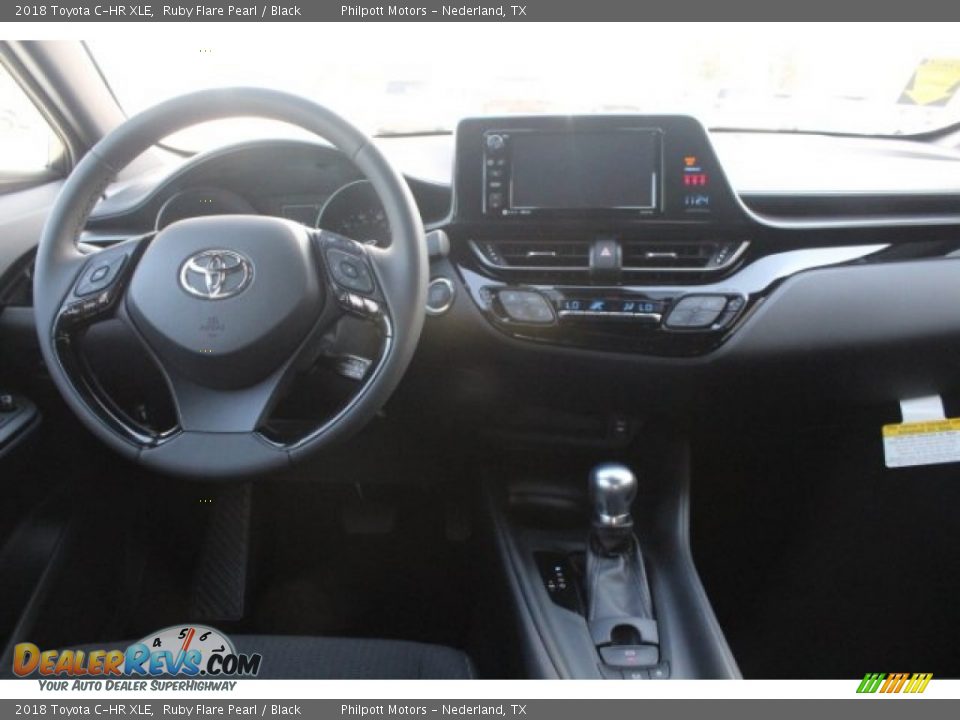 2018 Toyota C-HR XLE Ruby Flare Pearl / Black Photo #25