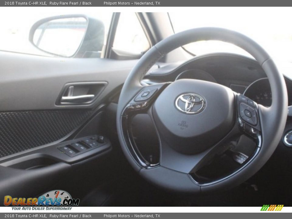 2018 Toyota C-HR XLE Ruby Flare Pearl / Black Photo #26