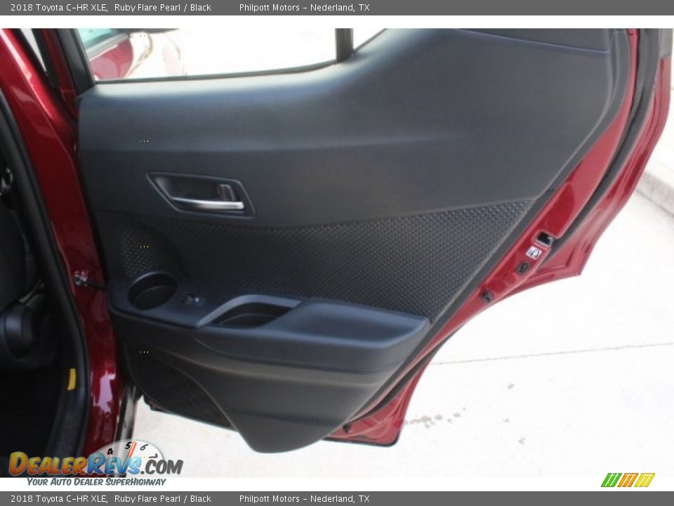 2018 Toyota C-HR XLE Ruby Flare Pearl / Black Photo #28