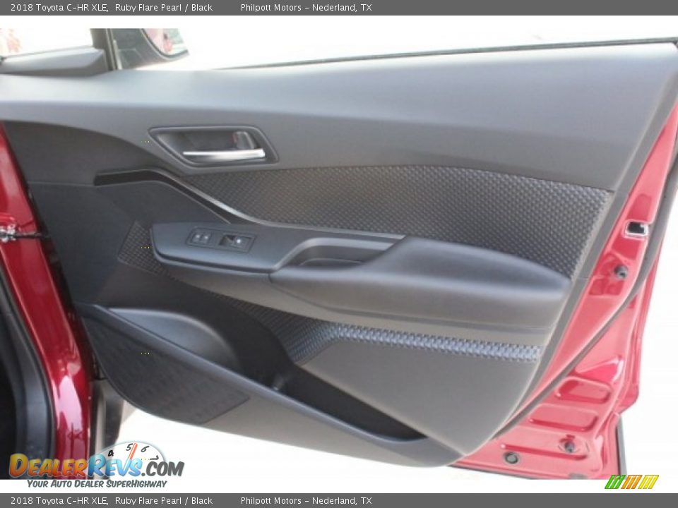 2018 Toyota C-HR XLE Ruby Flare Pearl / Black Photo #30