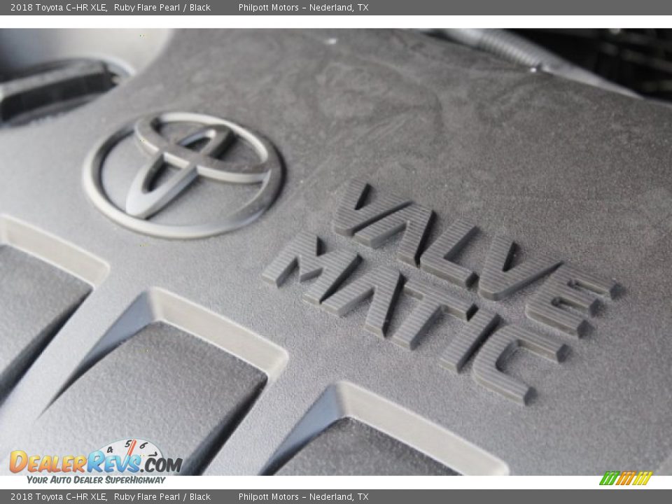 2018 Toyota C-HR XLE Ruby Flare Pearl / Black Photo #34