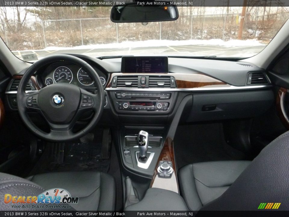 2013 BMW 3 Series 328i xDrive Sedan Glacier Silver Metallic / Black Photo #27