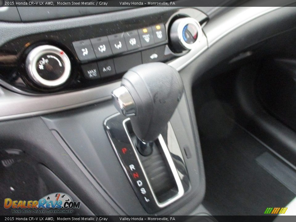 2015 Honda CR-V LX AWD Modern Steel Metallic / Gray Photo #14