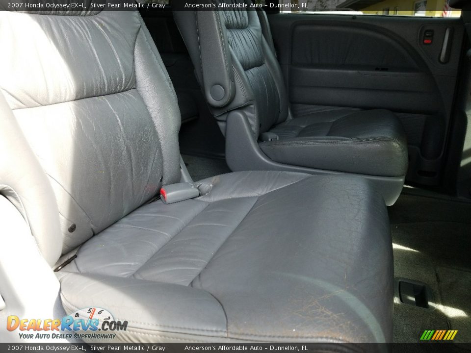 2007 Honda Odyssey EX-L Silver Pearl Metallic / Gray Photo #20