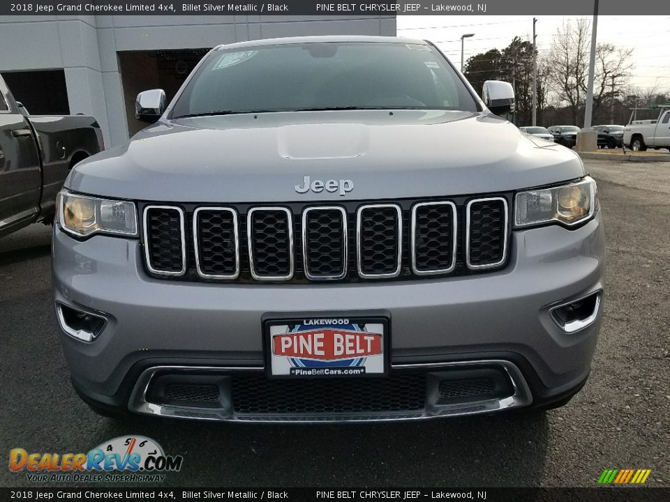 2018 Jeep Grand Cherokee Limited 4x4 Billet Silver Metallic / Black Photo #2