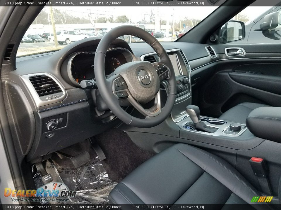 2018 Jeep Grand Cherokee Limited 4x4 Billet Silver Metallic / Black Photo #7
