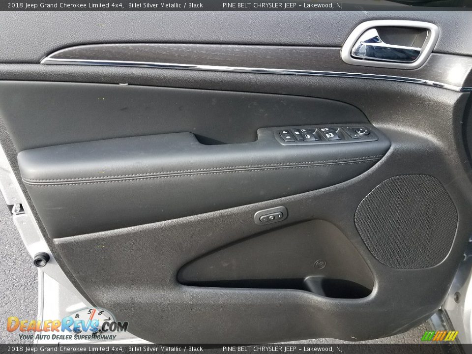 2018 Jeep Grand Cherokee Limited 4x4 Billet Silver Metallic / Black Photo #8
