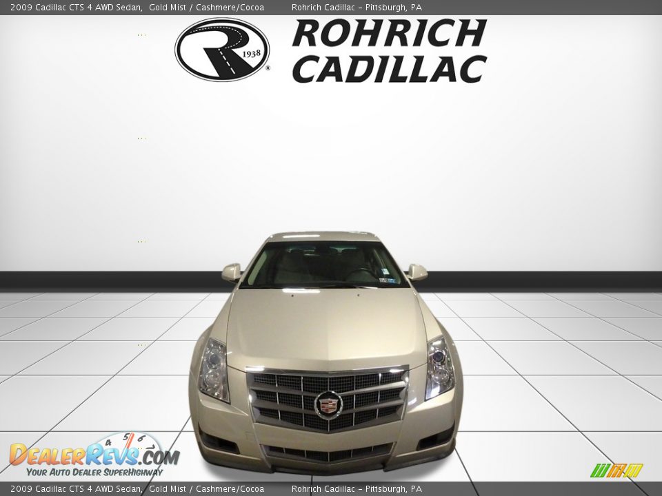 2009 Cadillac CTS 4 AWD Sedan Gold Mist / Cashmere/Cocoa Photo #8