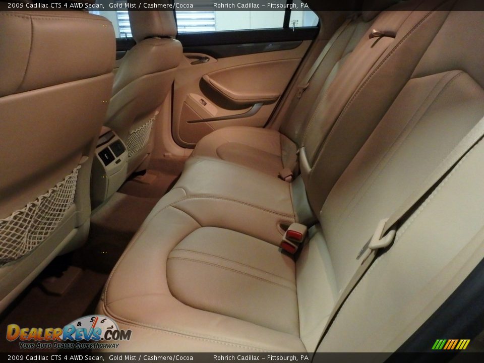 2009 Cadillac CTS 4 AWD Sedan Gold Mist / Cashmere/Cocoa Photo #12