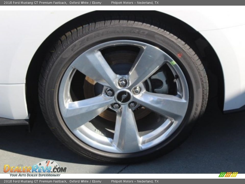 2018 Ford Mustang GT Premium Fastback Oxford White / Ebony Photo #5