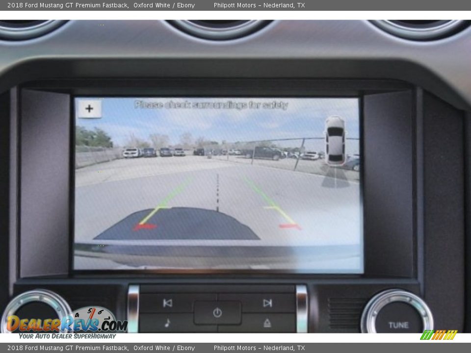 2018 Ford Mustang GT Premium Fastback Oxford White / Ebony Photo #15