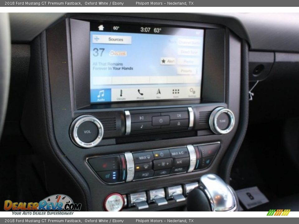 2018 Ford Mustang GT Premium Fastback Oxford White / Ebony Photo #18
