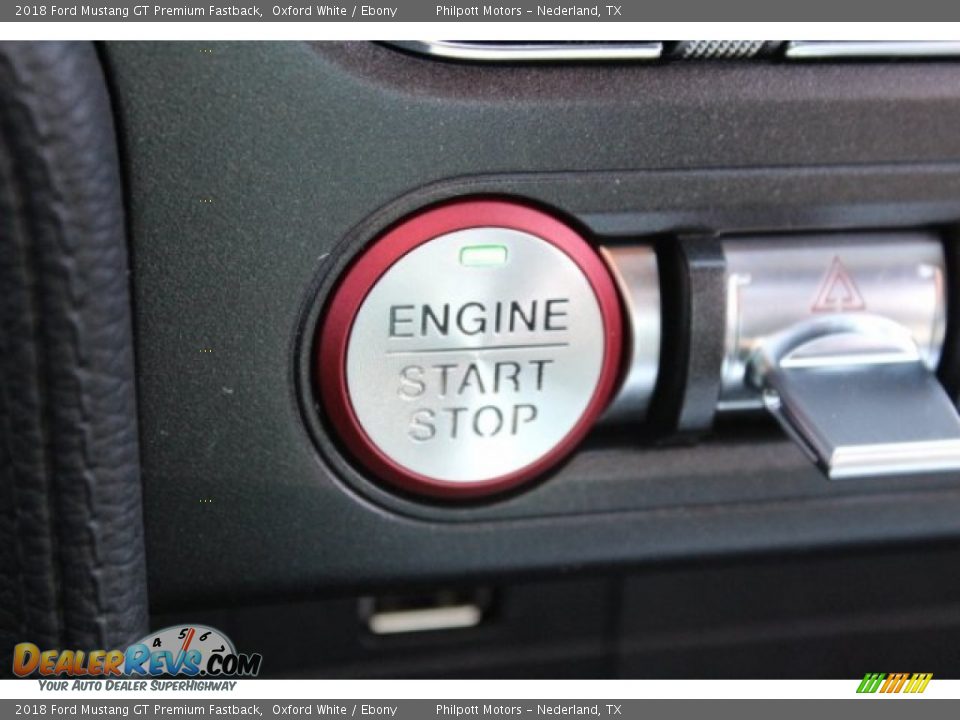 2018 Ford Mustang GT Premium Fastback Oxford White / Ebony Photo #19